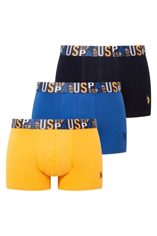 U.S. POLO ASSN. 3Pack boxerky 80572 | Vermali.cz